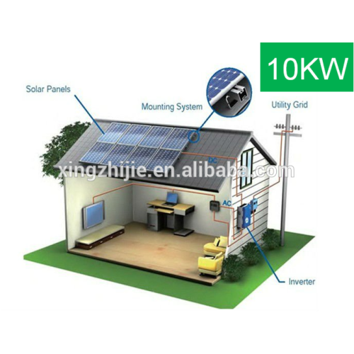 Best price & hot sale solar power system home 10kw with intelligent control system
